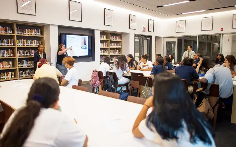 NY KIPP NYC charter school Bronx image courtesy of Gensler