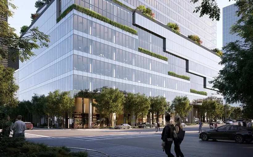New-York-The-Spiral-exterior-podium-Manhattan-Tishman-Speyer