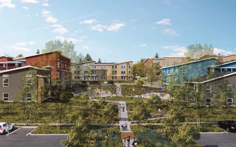 Everett's $800M Park District Development Takes Shape
