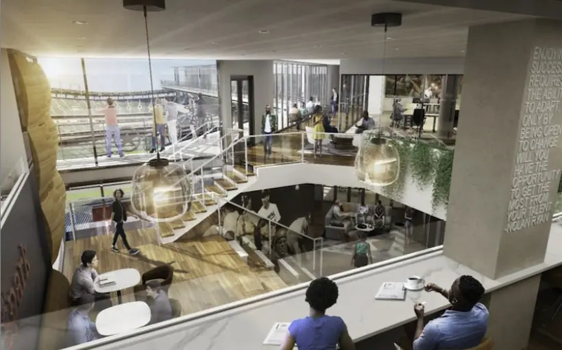 30,000 SF co-working space opens up inside Choctaw Stadium