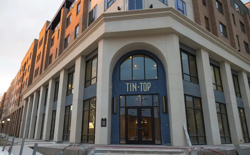 The $100M Creamery building to add 5 restaurants, two law firms to Tin Top apartments