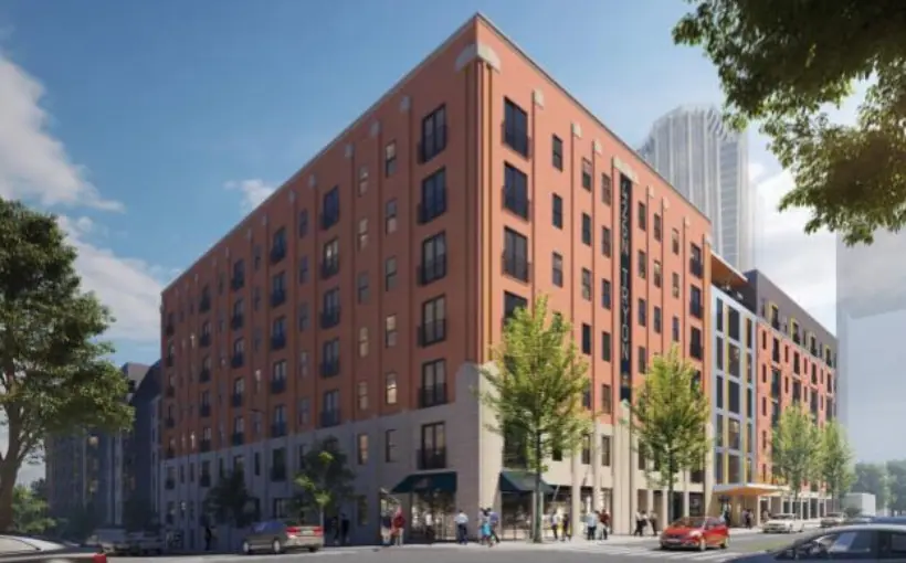 Urban Atlantic and INLIVIAN have assembled an $84-million financing structure to build Trella Uptown, a mixed-income apartment community in Charlotte, NC.