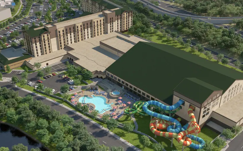 VICI Properties, Inc. has provided a loan for up to $287.9 million to Great Wolf Resorts, Inc. to develop a Great Wolf Lodge resort in Mashantucket, CT.