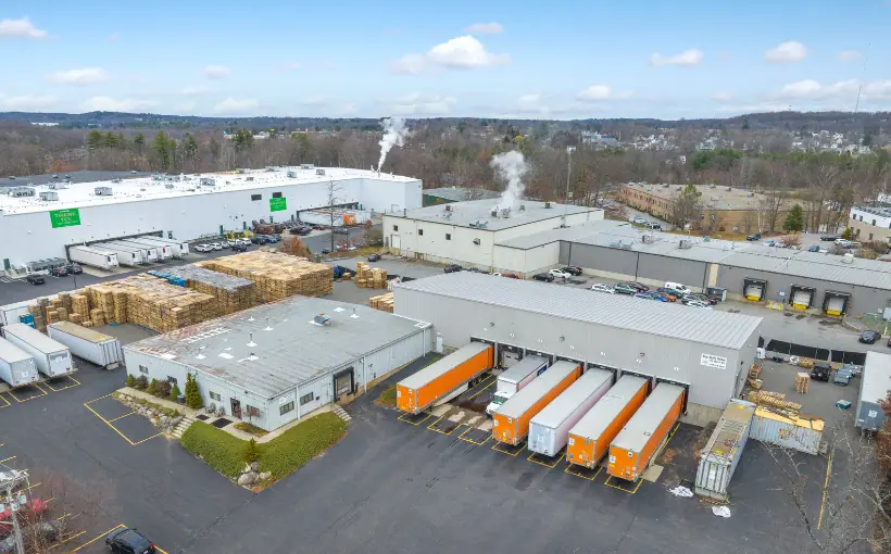 New England Ice Cream Corporation has leased a 15,571-square-foot industrial building on two acres in Haverhill MA at 125 Ward Hill Avenue.