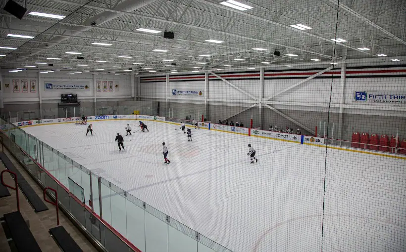 CHI Fifth Third Arena practice rink