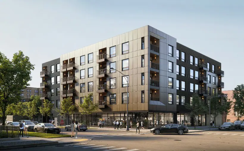 CHI Portrait apartments rendering Mavrek Development