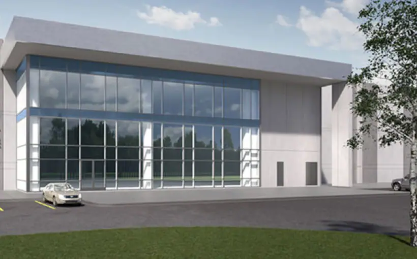 DC EdgeCore data center rendering Sterling VA
