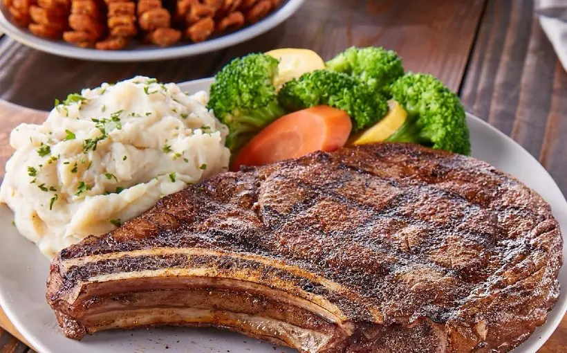 DC Outback Steakhouse dish