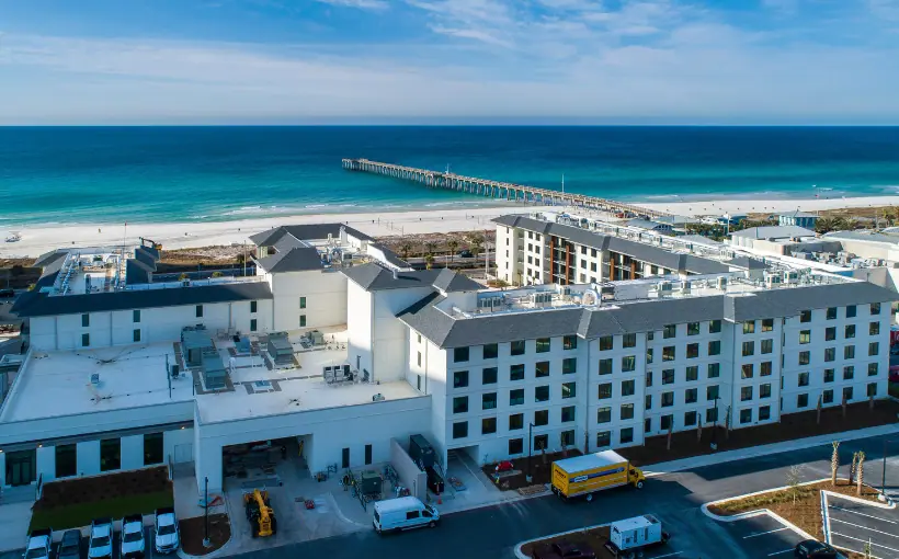 The St. Joe Company anticipated the opening five new hotels located in the Panama City Beach area during the first half of 2023.