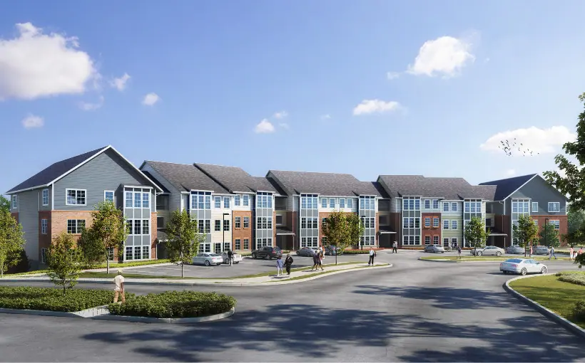 Pennrose and partners have broken ground on the final rental phase of a $110 million Glenarden Hills, MD community that will add 158 affordable apartments to the site.