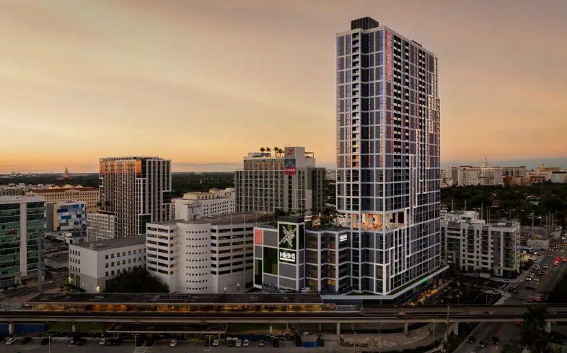 13th Floor Investments and Adler Group have completed the first phase of Link at Douglas, a project that is transforming Miami-Dade County’s Douglas Road Metrorail Station.