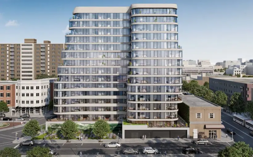 NY 50 Sussex Ave. Newark NJ apartments rendering