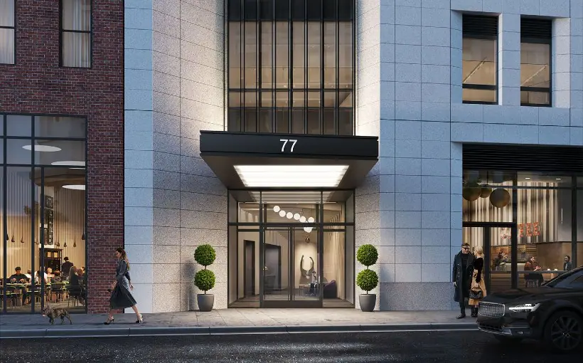 NY Jolie condos 77 Greenwich Street Manhattan
