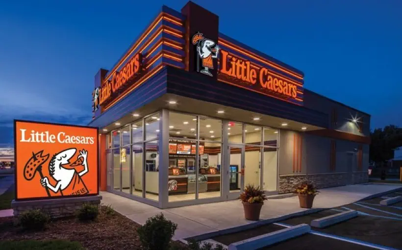 NY Little Caesars Pizza Store Exterior
