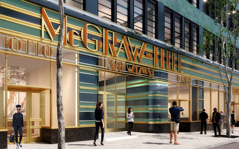 The landmarked McGraw-Hill Building in Midtown Manhattan will undergo a partial residential conversion, adding 224 apartments on its upper floors