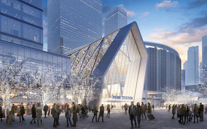 NY Penn Station redevelopment rendering