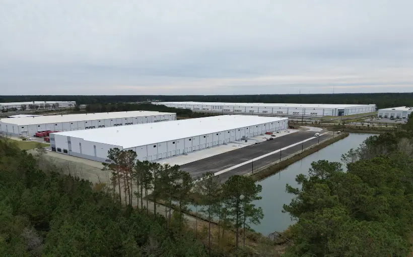 Randolph Development, LLC has signed a new tenant to 76,738 square feet at Portside Distribution Center Building B in Summerville, SC.