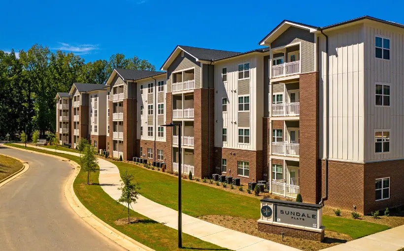 Cleveland, OH-based The NRP Group has completed Sundale Flats affordable apartments in northeast Charlotte, NC for residents earning at or below 80% AMI.