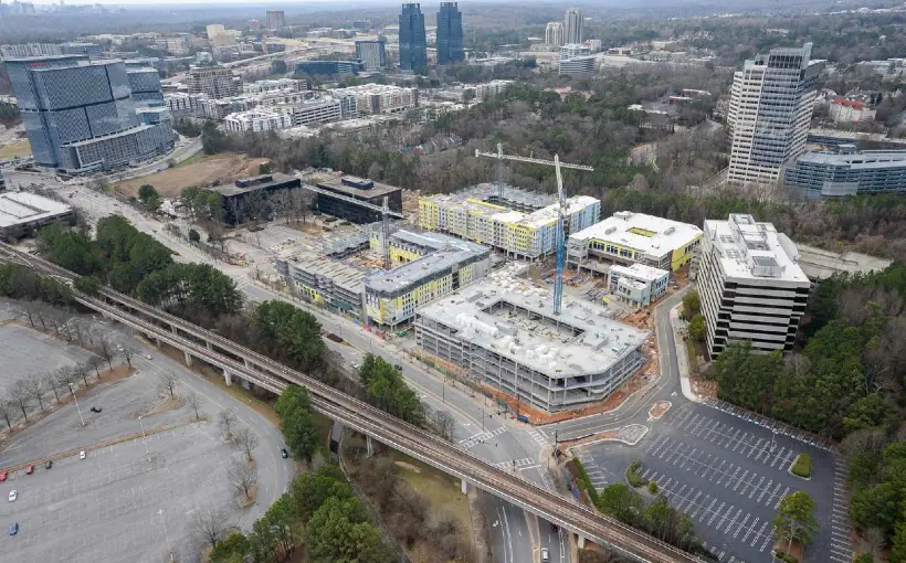 ATL High Street phase one construction Atlanta GID