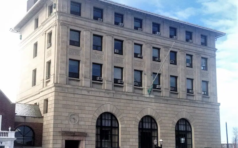 BOS Washington Trust building Westerly RII