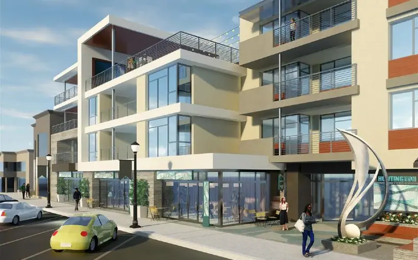 CA ShoreHouse Huntington Beach CA rendering