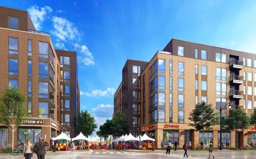 Construction has been completed on 23rd Place at Southbridge for The Community Builders and McCaffery Interests, on the site of the former Harold Ickes Homes on Chicago's Near South Side