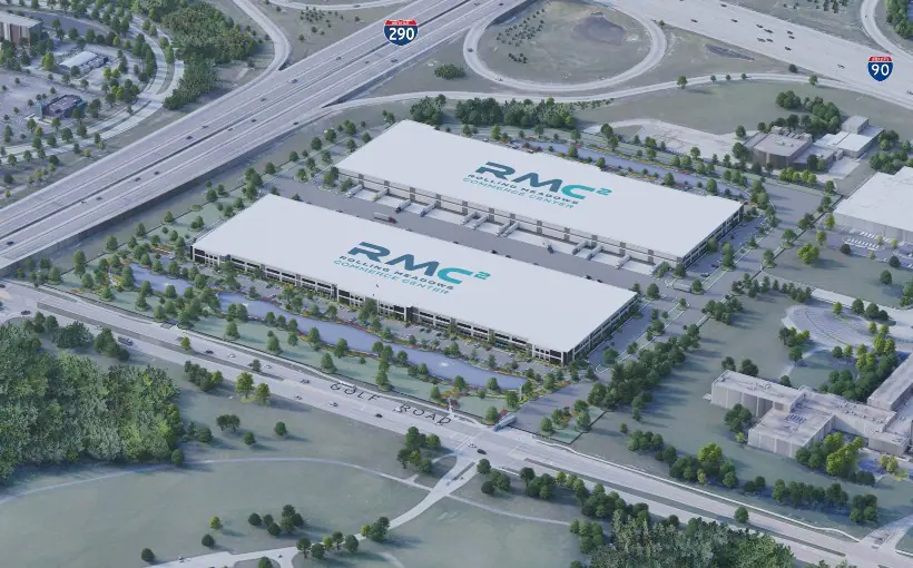Brennan Investment Group will build a state-of-the-art industrial facility on the site of Atrium Corporate Center in Rolling Meadows, IL
