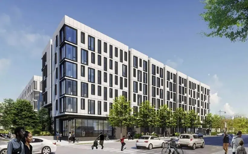 CHI Thrive Englewood rendering – Perkins & Will DL3 Realty Chicago