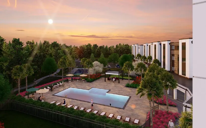 FL Princeton Grove seniors apartments Crestview FL rendering