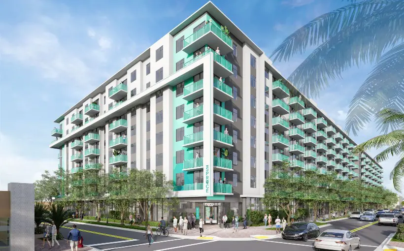 FL The Spruce West Palm Beach rendering Affiliated Development