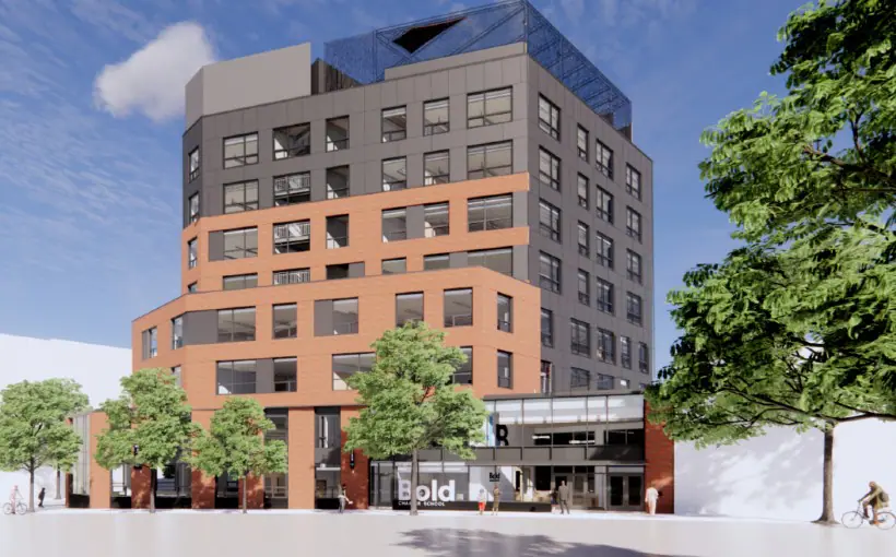 NY Bold Charter School 1472 Boston Road Bronx exterior rendering