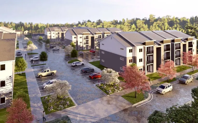 SEA Bridge View Trail apartments rendering Port Orchard WA
