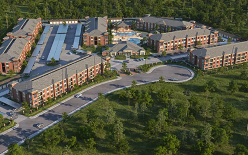 Three rental communities under construction in Spring