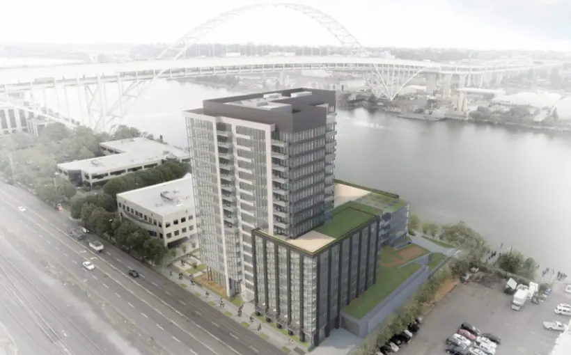 Luxury Multifamily Waterfront Tower Opens in Portland