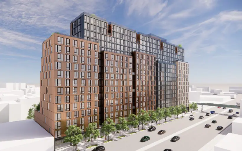 1057 Atlantic Avenue – View From Atlantic Ave