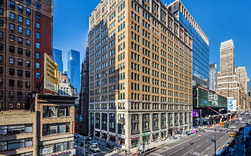 The Feil Organization has announced its plans to renovate 7 Penn Plaza in Midtown Manhattan