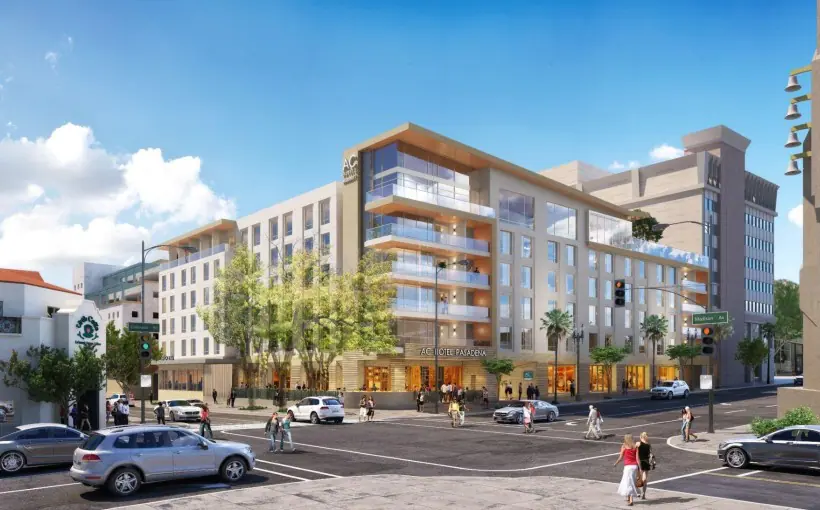 JLL Capital Markets recently arranged $36.8 million in construction financing for an AC Hotel by Marriott in the Playhouse District of Pasadena