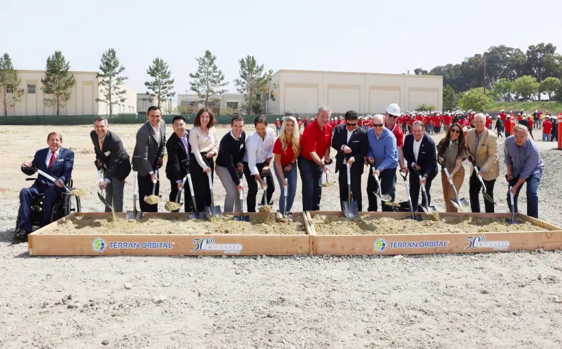 Terran Orbital Corporation and net lease REIT W. P. Carey broke ground on a 94,000-square-foot satellite manufacturing facility in Irvine, California