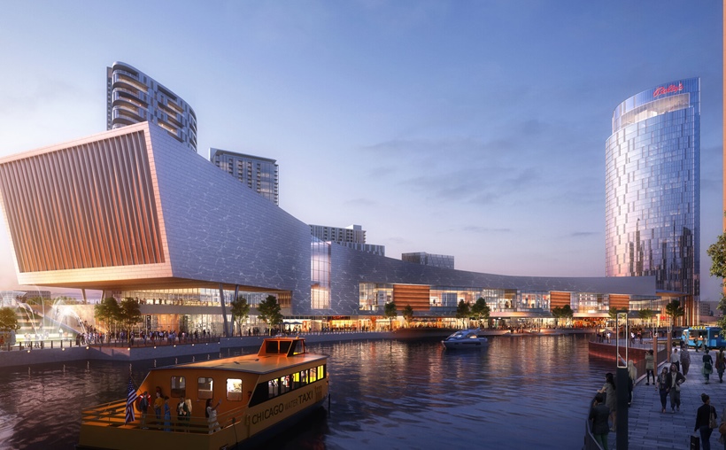 Bally's has reached an agreement for Tribune Publishing to vacate the printing plant on the 30-acre site where the developer plans to build Chicago's first casino