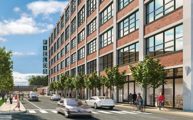 Knickpoint Ventures has topped off construction at The Fields Studios, Chicago’s first purpose-built film studio.