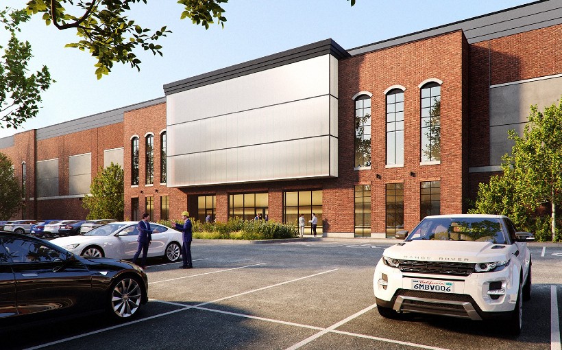 Crow Holdings Development has begun vertical construction of an industrial property on the site of the former Marcal Paper factory in Elmwood Park, NJ