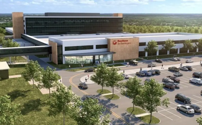 McKinney Raytheon facility tops out