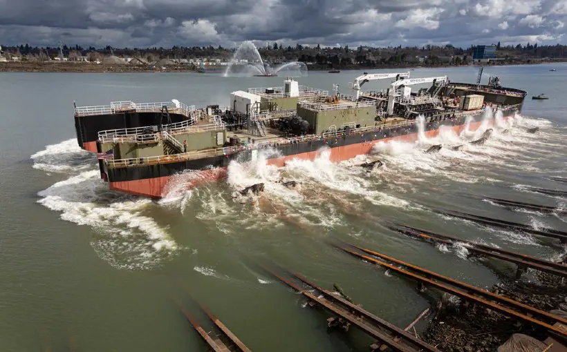 The Greenbrier Companies has sold its Gunderson Marine operations in Portland, OR to Oregon Green Manufacturing