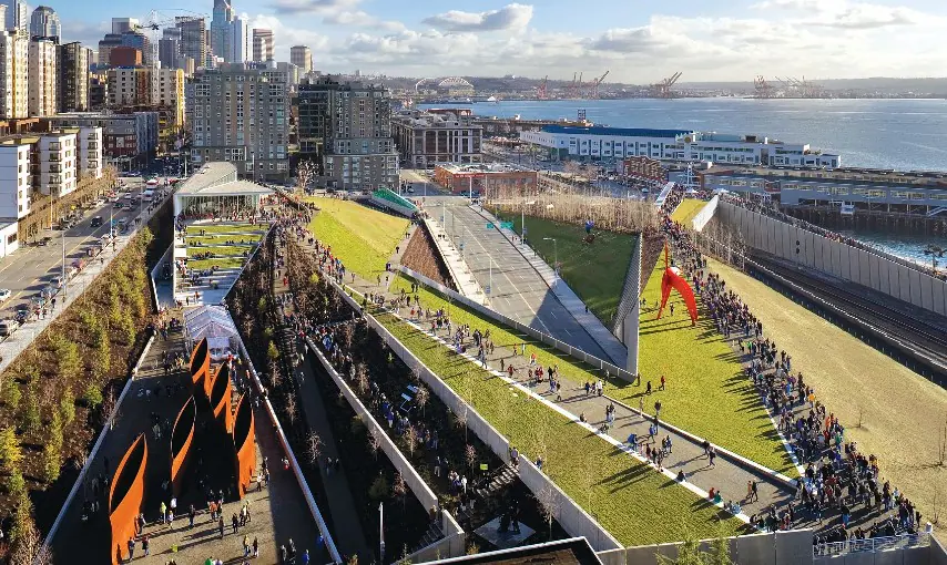 SEA Olympic Sculpture Park Seattle Weiss Manfredi