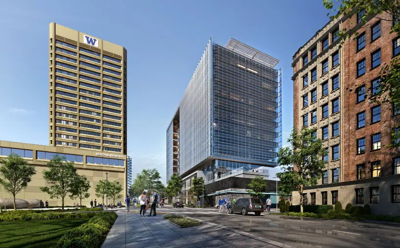 Lincoln Property Company will develop an office building directly over Sound Transit's U District light rail station in Seattle