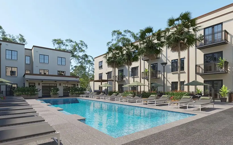 ACRE has provided $26.5 million to MED Developers for the refinance of The Lowe, a newly built, class-A multifamily development in Savannah