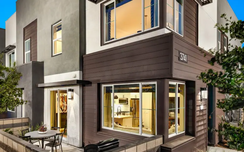 CA Eave II townhomes Ontario CA Landsea Homes