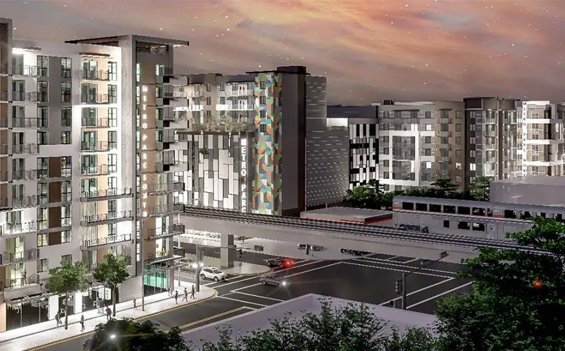 This landmark development will comprise nearly 2.3 million square feet of upscale apartments and retail space.