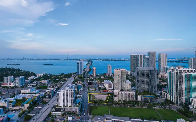 Miami-based Terra, in partnership with Lion Development Group, has closed on the $40 million purchase of a 1.6-acre property located at 3501 NE 1st Avenue in Miami