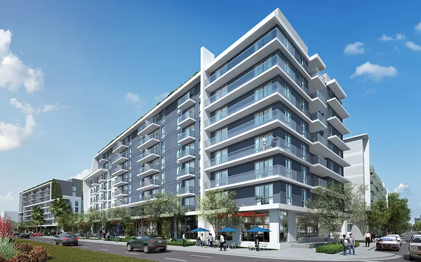 Housing Trust Group has closed on financing for University Station, a new $100 million, mixed-use development in Hollywood, FL
